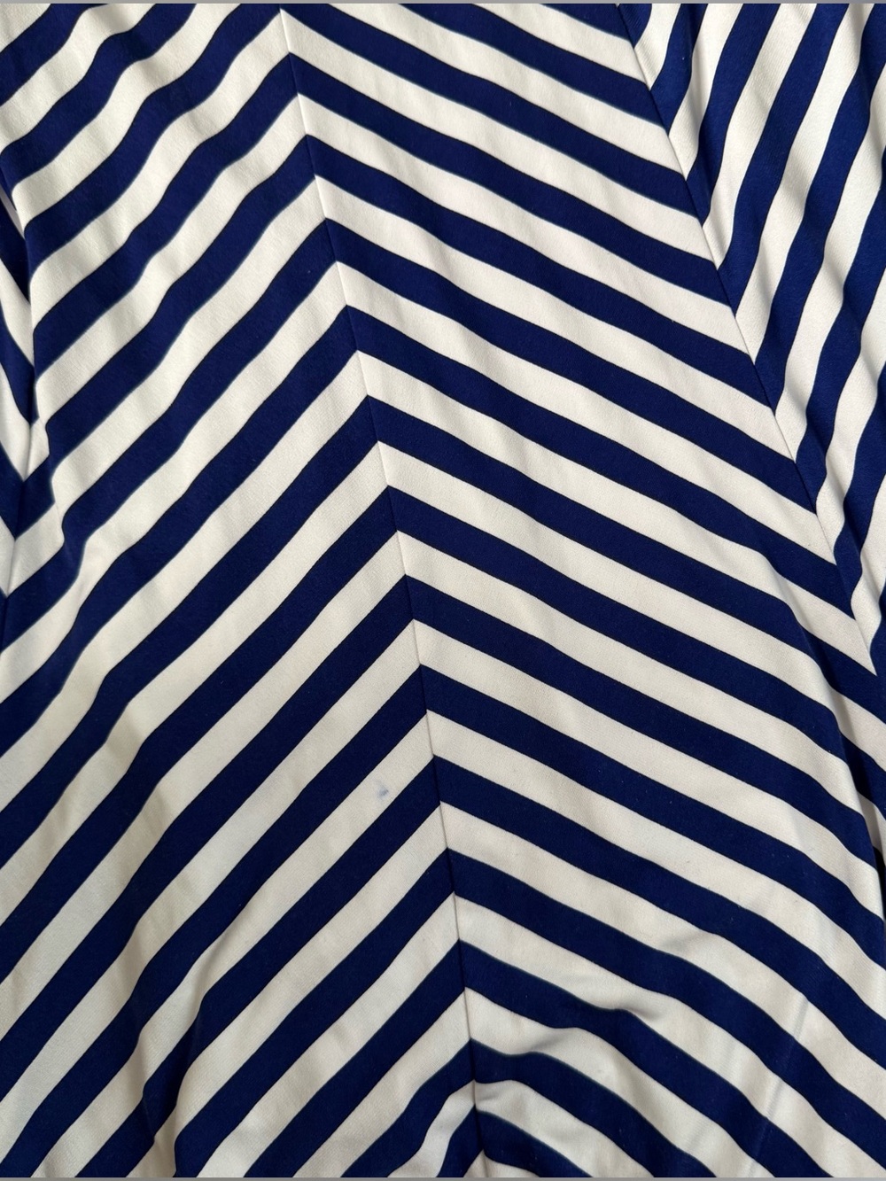Polo Ralph Lauren Flattering Striped Maxi Dress Blue White Large - Picture 11 of 13